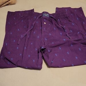 Polo by Ralph Lauren Purple PJ's with Blue Accents